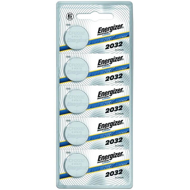 Energizer CR2032 Lithium Battery: Card of 5
