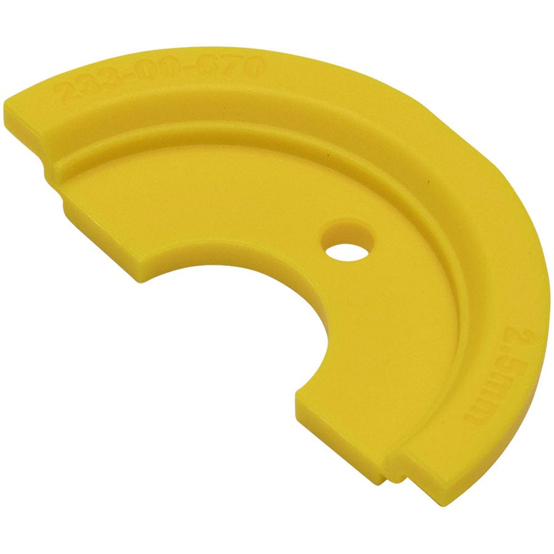 FOX Travel Spacer – 2026, FLOAT X2, 2.5mm, Yellow