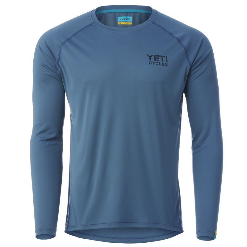 Yeti Tolland L/S Jersey Pressure Blue Large