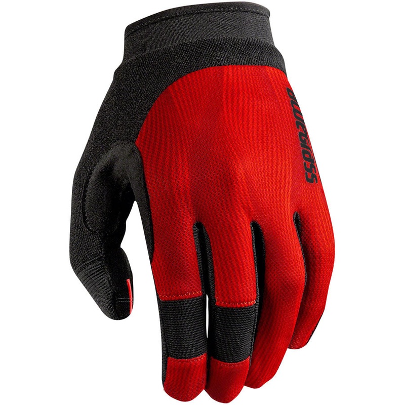 Bluegrass React Gloves – Red Full Finger Small