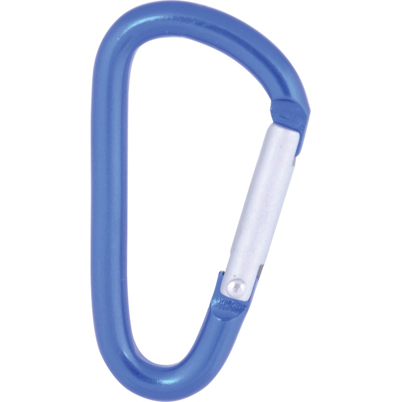 Heavy-Duty Anodized Aluminum Accessory Carabiners Bundle  Assorted Sizes & Colors, Not for Climbing, Keyring Compatible, Versatile Cycling Gear 50