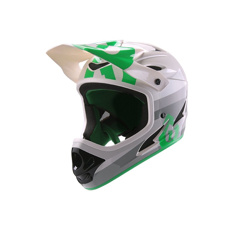 661 Comp Bolt Full Face Helmet –  Gray-Green – 2017 Gray – Green X-Small