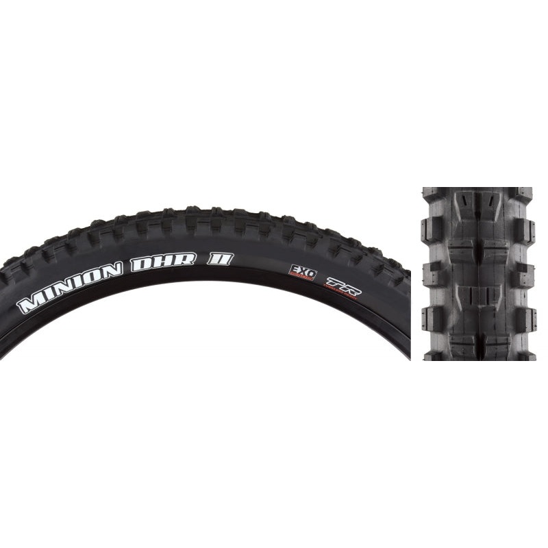Maxxis Minion DHR II Tire 26×2.4″ DC/EXO/TR/WT