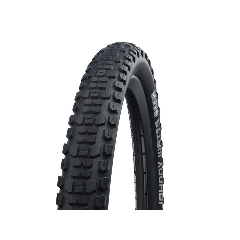 Schwalbe Johnny Watts Performance 29″ Folding MTB Tire – DD RaceGuard Black 2.35″ Addix-E – Snakeskin