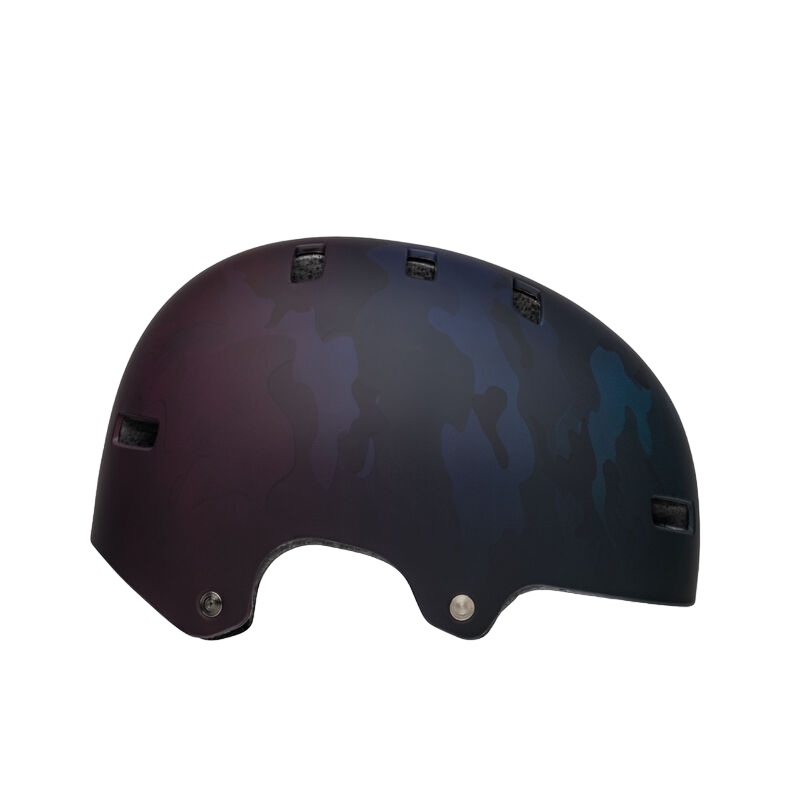 Bell Span BMX Helmet – Matt Black-Blue Camo Matt Black – Blue Camo X-Small