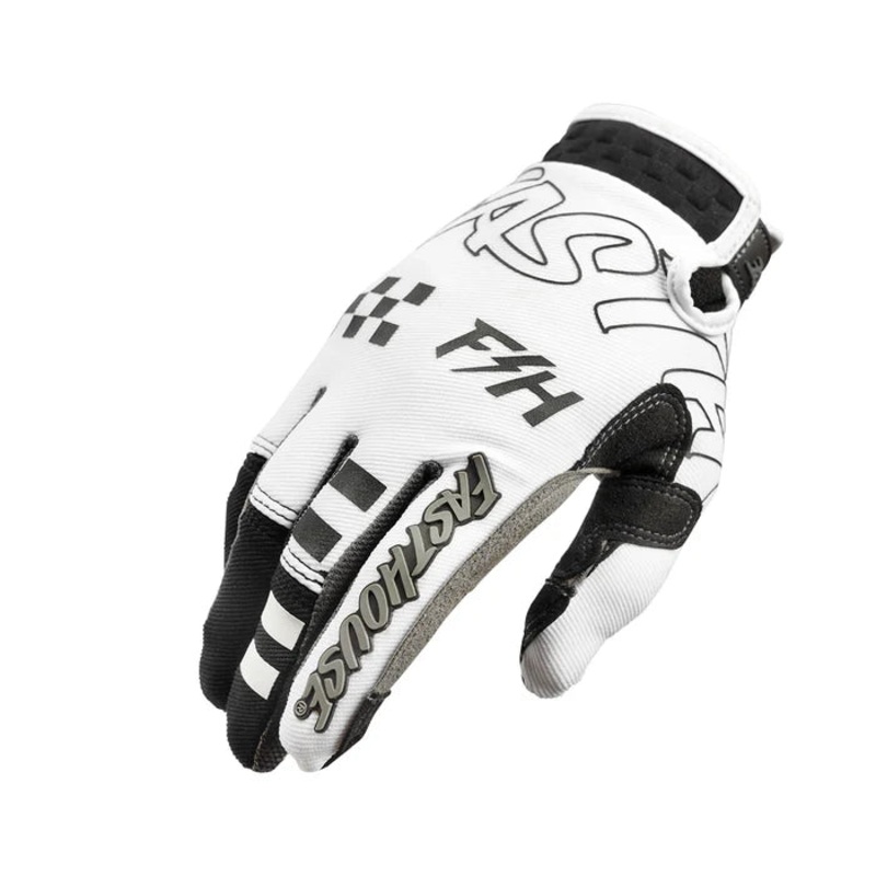 Fasthouse Speed Style Riot Glove – White-Black White – Black X-Large