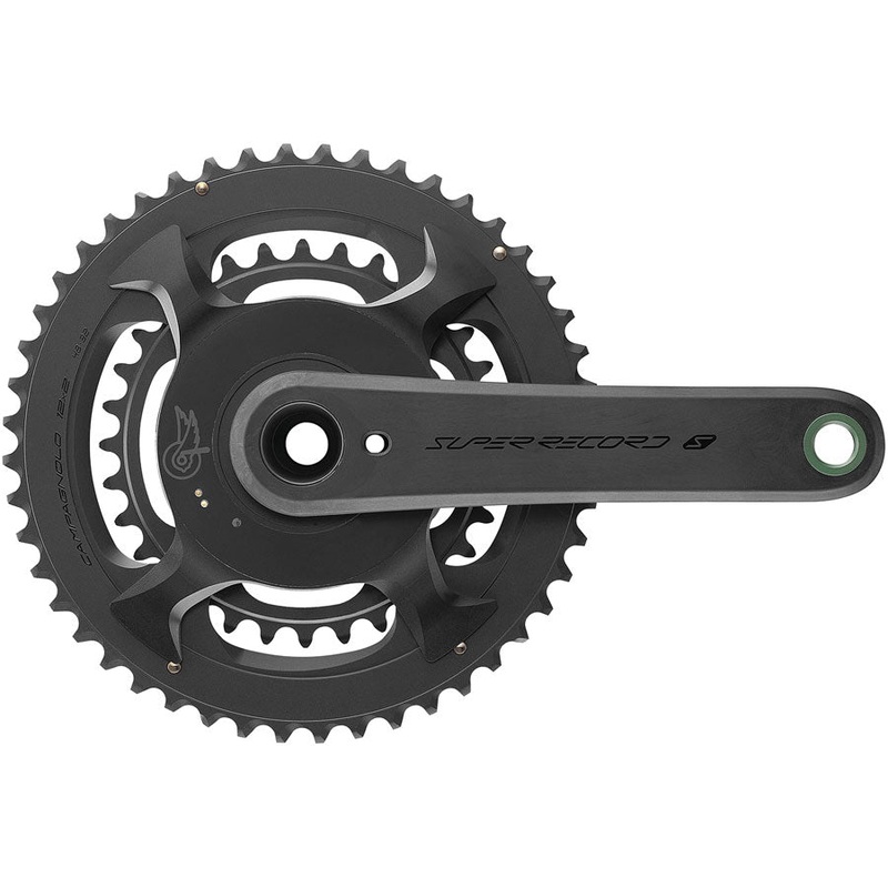 Campagnolo Super Record S Wireless Power Meter Crankset – 175mm, 12-Speed, 45/29t, Campy 121/88 Asym BCD, Ultra Torque