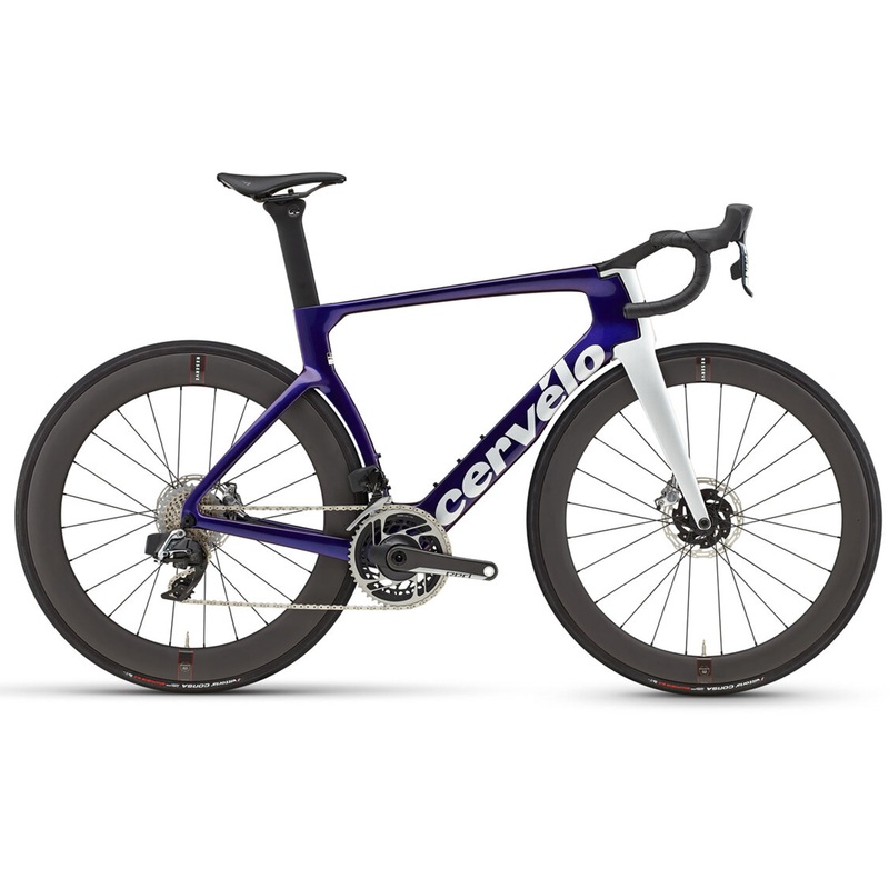 Cervelo S5 Disc Red eTap AXS 700c – Sapphire and Ice – Ex-Display Sapphire and Ice 54cm (21″)
