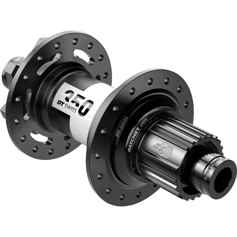DT Swiss 350 DEG Rear Hub – 12 x 148mm 6-Bolt Micro Spline Black 28H 72pt