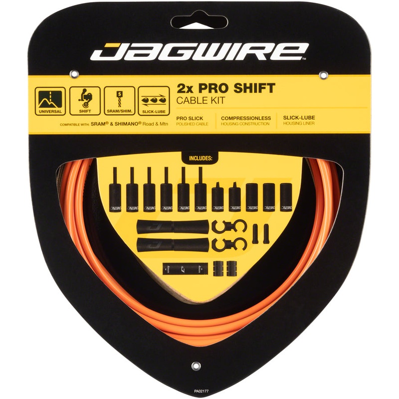 Jagwire Pro Shift Kit Road/Mountain SRAM/Shimano Orange
