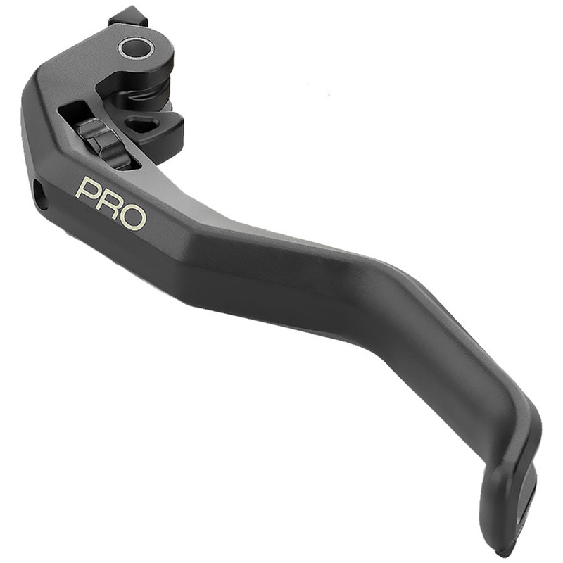 Magura Gustav Pro Brake Lever Blade – 1-Finger, Aluminum, w/Reach Adjust, Black