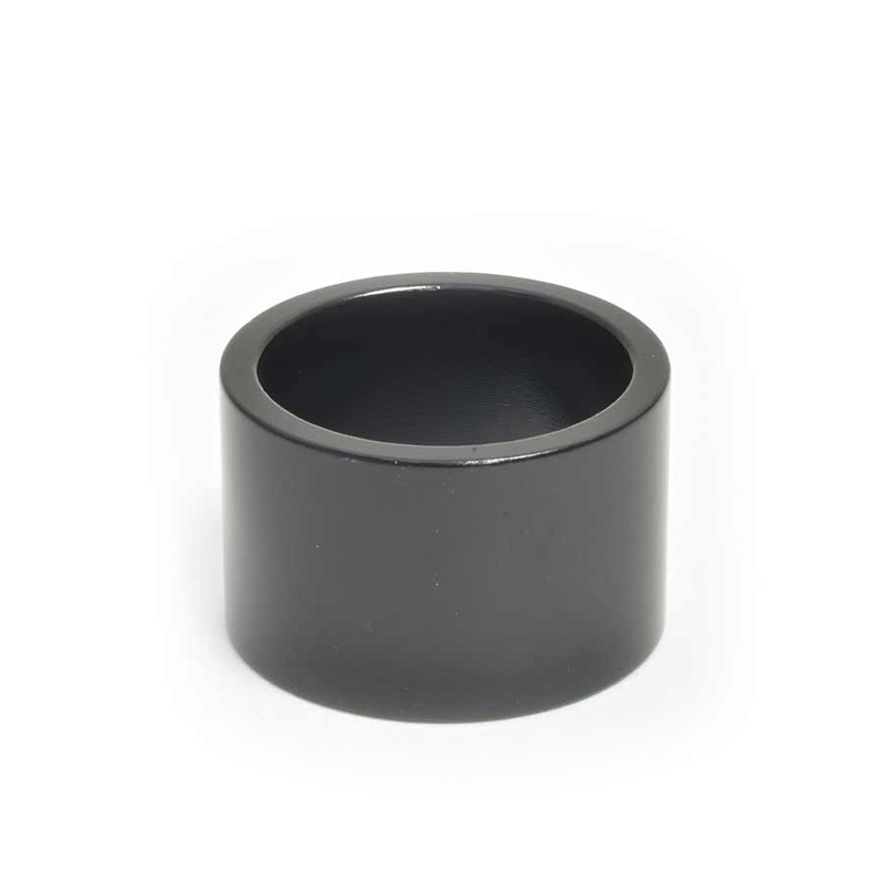 Wheels Manufacturing Aluminum Headset Spacer – 1-1/8″ 20mm Black 1-each
