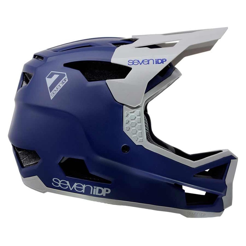 7iDP Project 23 Fiber Glass Full Face Helmet Matt Deep Space Blue/Gloss Grey S 55 – 56cm