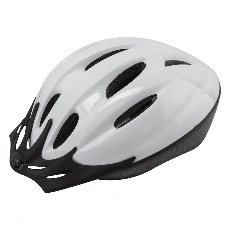 Bike Helmet Aerius V10 XL 23-1/4 to 24-3/4in (59 to 63 cm) White All Purpose