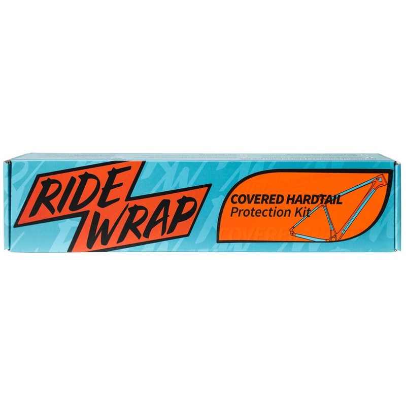 RideWrap Covered Hardtail MTB Frame Protection Kit – Matte
