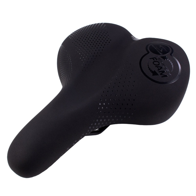 Serfas TBM-20 Tailbones Memory Foam Waterproof Saddle Black