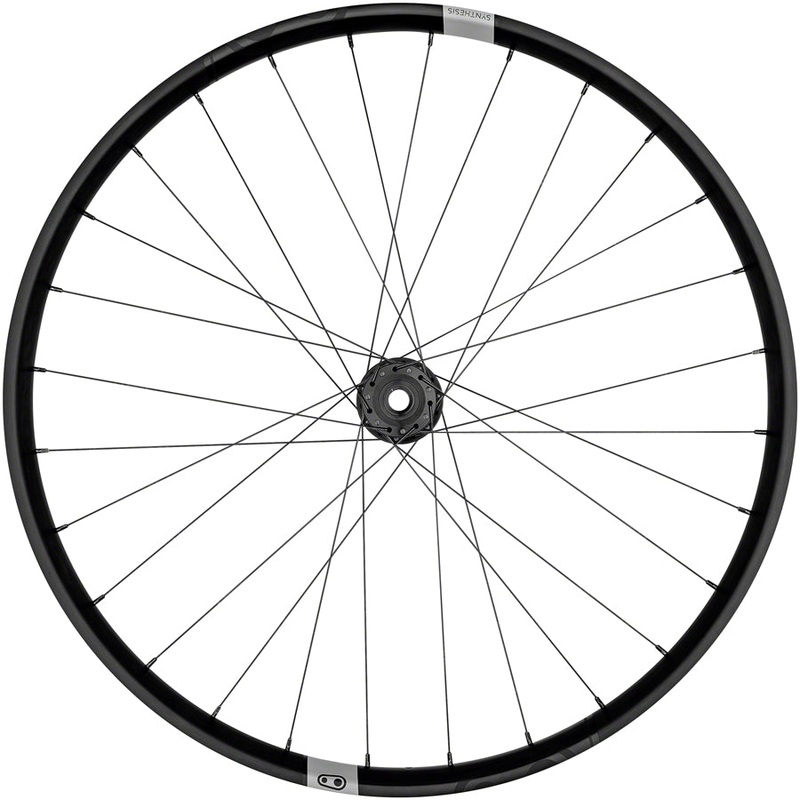 Crankbrothers Synthesis E I9 Alloy Front Wheel – 27.5, 15 x 110mm, 6-Bolt, Black