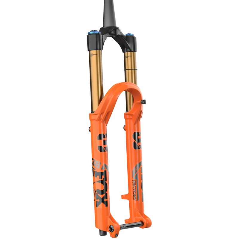 FOX 38 Factory Suspension Fork – 29″ 170 mm 15 x 110 mm Kabolt-X 44mm Offset GRIP X2 Damper 58HT Shiny Orange