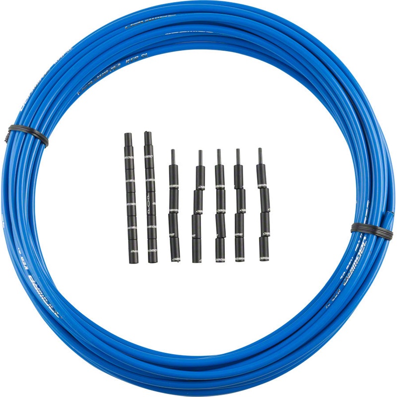 Jagwire 5mm Pro Compressionless Brake Housing Slick-Lube Liner 10M Roll SID Blue