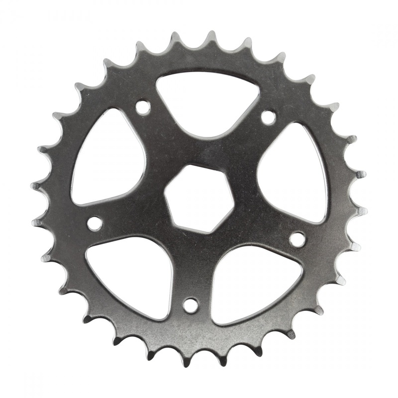 Sunlite Stainless Steel BMX Mini Hex Chainrings  28T & 32T, Durable 1/2in x 1/8in Compatibility for BMX & Bike Racing Performance 28T