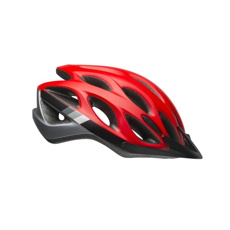 Bell Traverse MTB Helmet – Speed Matt Crimson-Black-Gunmetal – 2019 Speed Matt Crimson – Black – Gunmetal Universal Adult – 5461cm