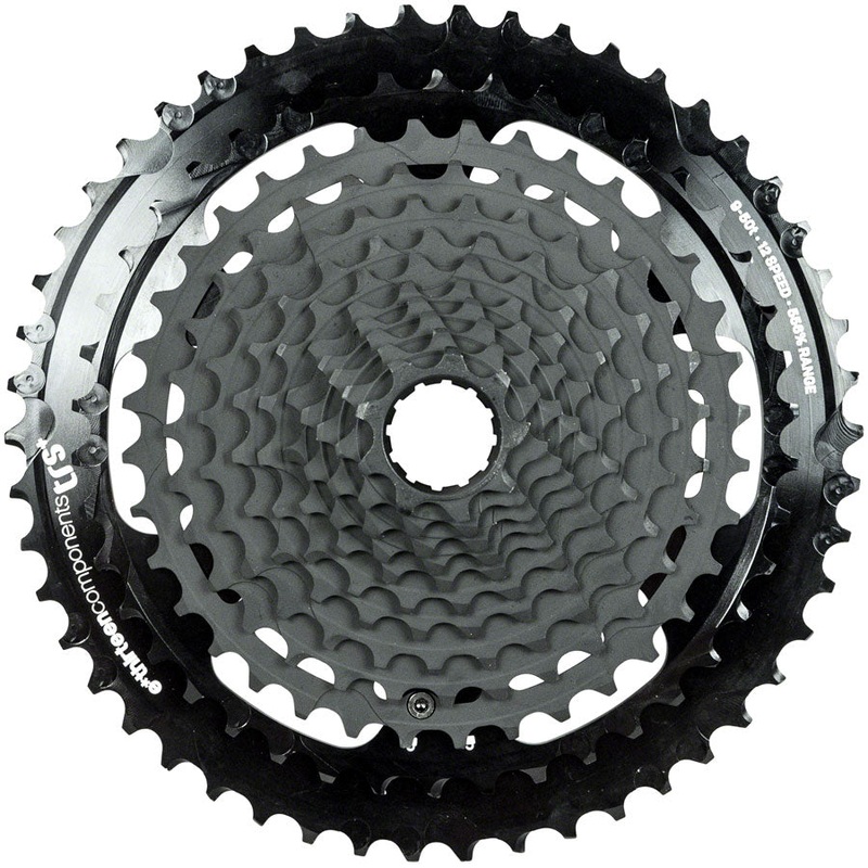 e*thirteen TRS Plus Cassette – 12 Speed 9-46t Black For XD Driver Body