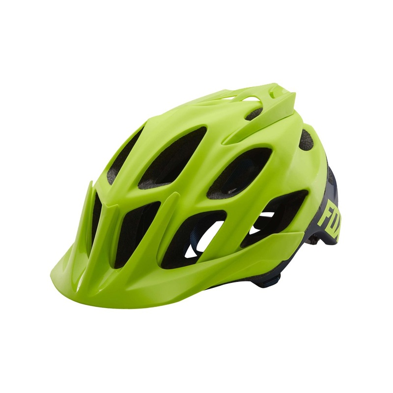Fox Racing Flux Creo MTB Helmet – Flo Yellow – 2017 Flo Yellow Large/X-Large
