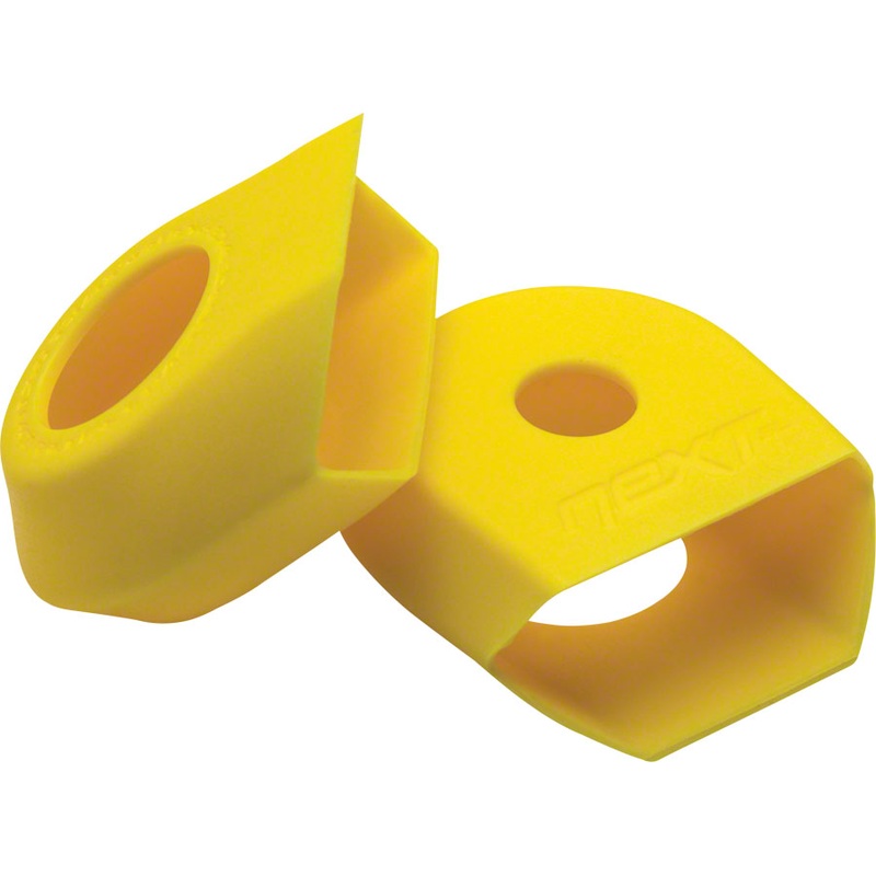 RaceFace Crank Boots: For Next SL G4 Cranks, 2-Pack Yellow