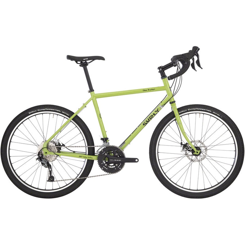 Surly Disc Trucker Bike – 26″, Steel, Pea Lime Soup, 52cm