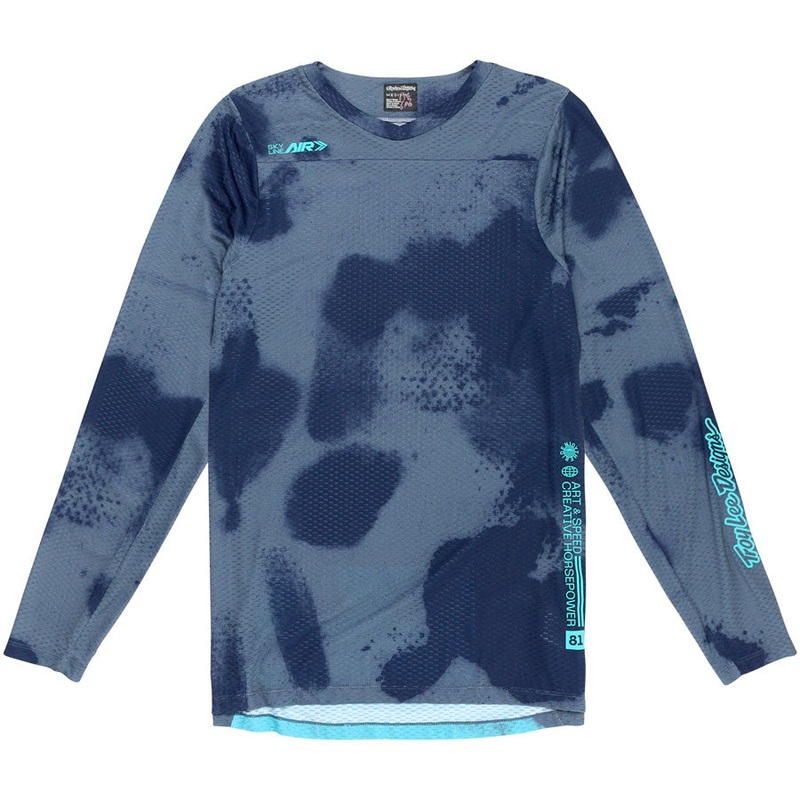 Troy Lee Designs Skyline Air Long Sleeve Jersey  Flared Steel, 2X-Large