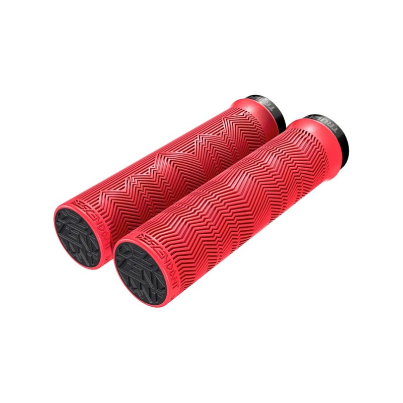 Truvativ Descendant Grips – Red Red Single Lockring