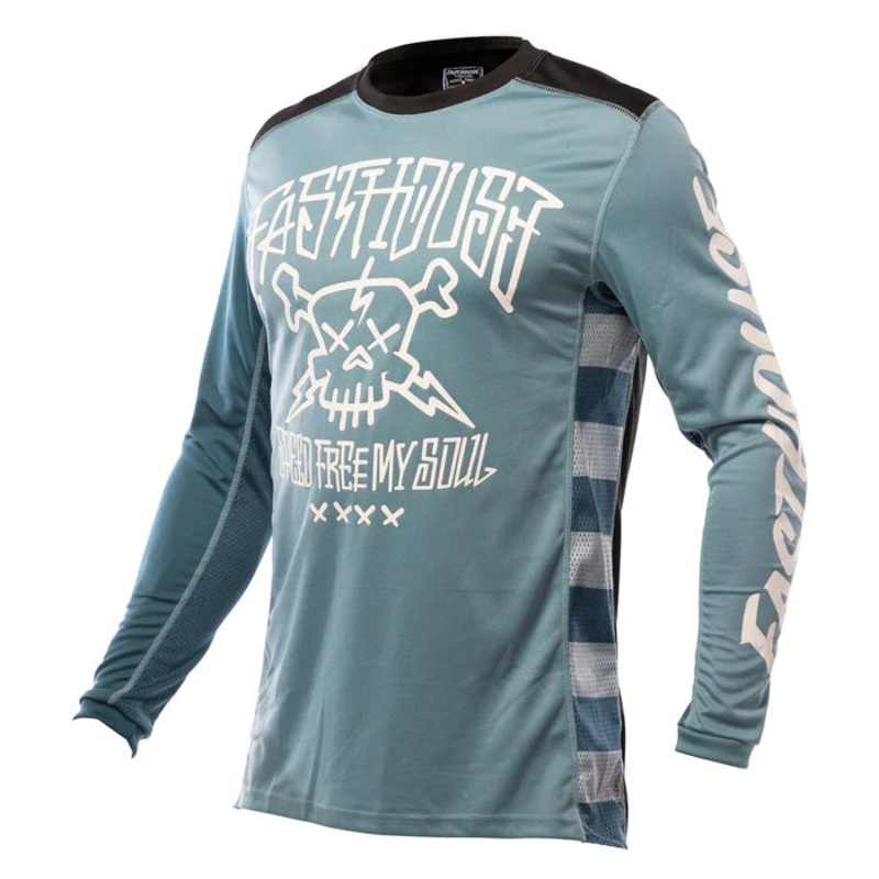 Fasthouse Grindhouse Akuma Jersey – Indigo Indigo Small