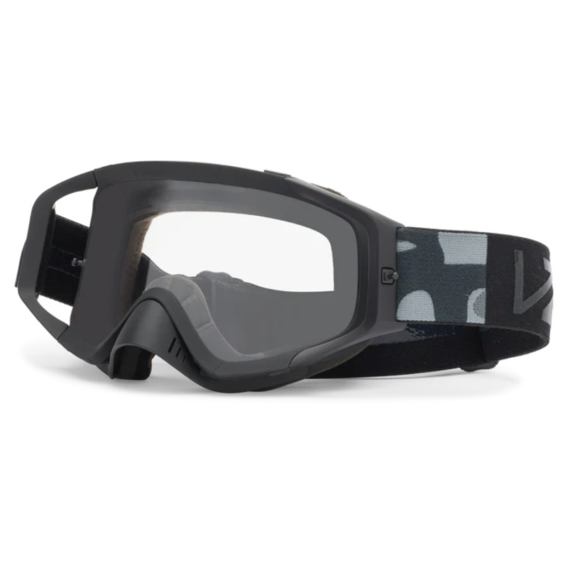 Fasthouse VonZipper Porkchop Zephyr Goggle – Black-Clear Black