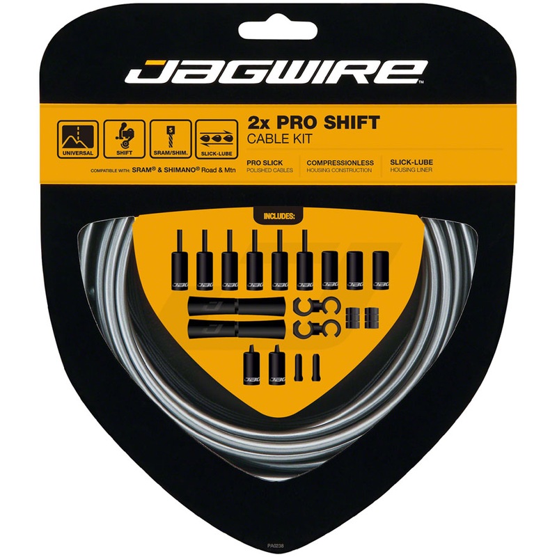Jagwire Pro Shift Kit Road/Mountain SRAM/Shimano Ice Gray