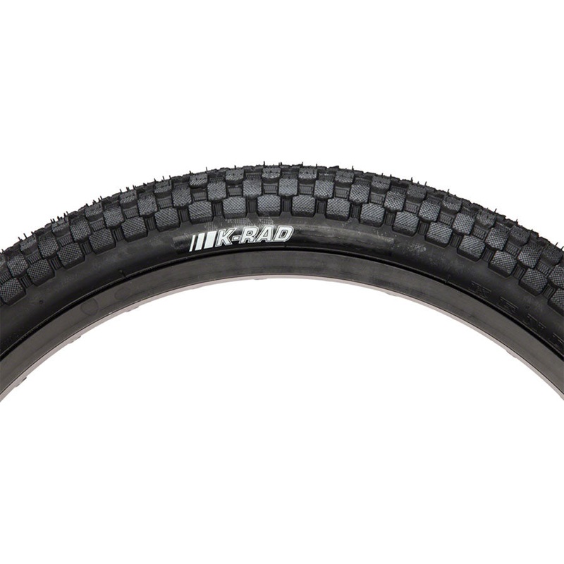Kenda KRad Tire 24 x 2.3 Clincher Wire Black Reflective BMX Bike Mountain Bike 037K5166
