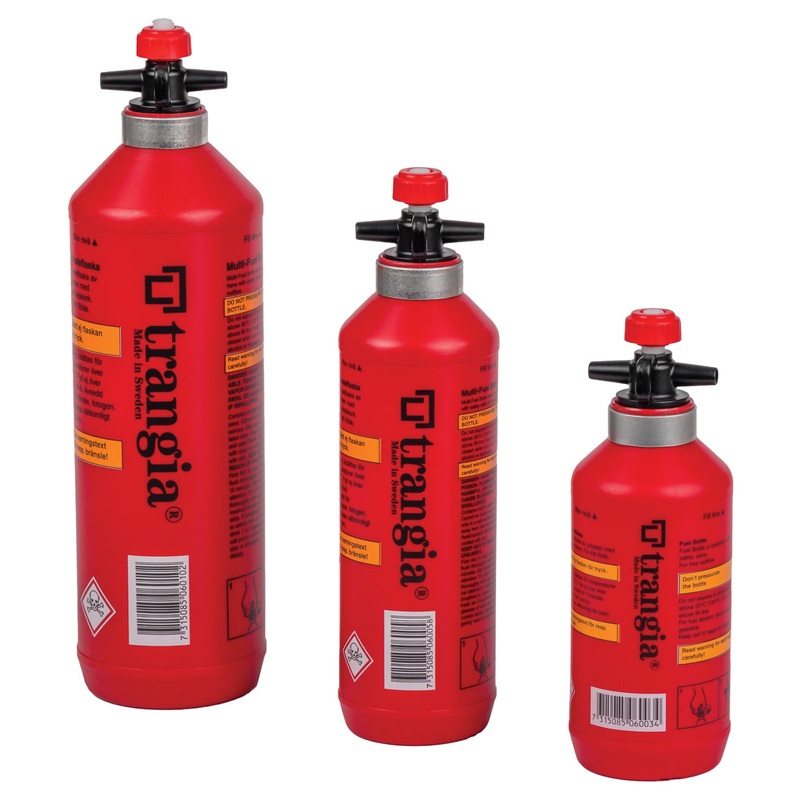Trangia Fuel Bottles & Safety Caps  Eco-friendly, Leak-proof, Precision-Engineered Stove Fuel Storage for Outdoor Cooking & Camping 3L