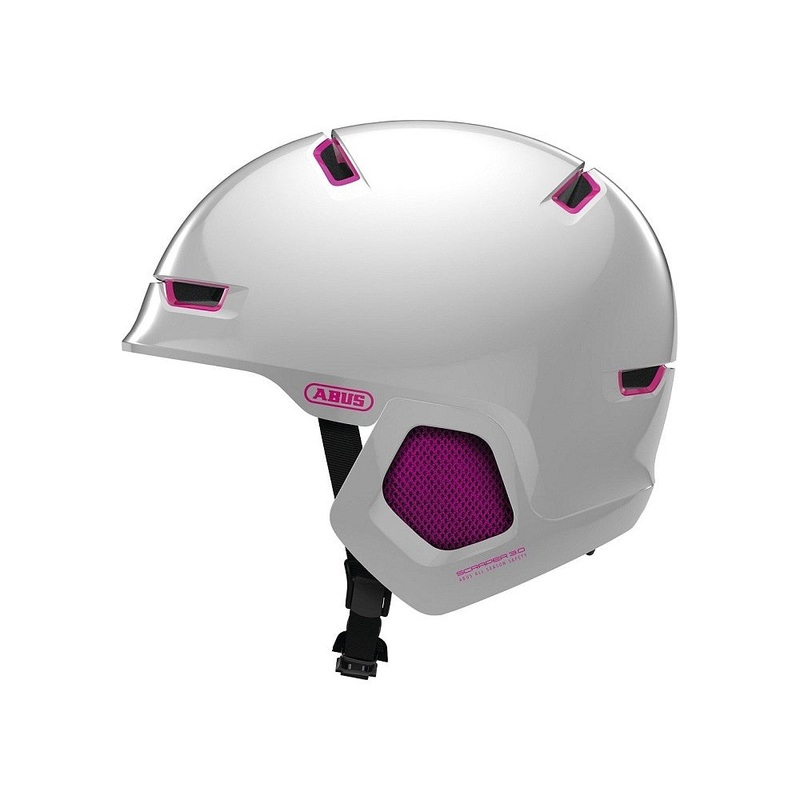 Abus Scraper Kid 3.0 Helmet – Shiny White Shiny White Small