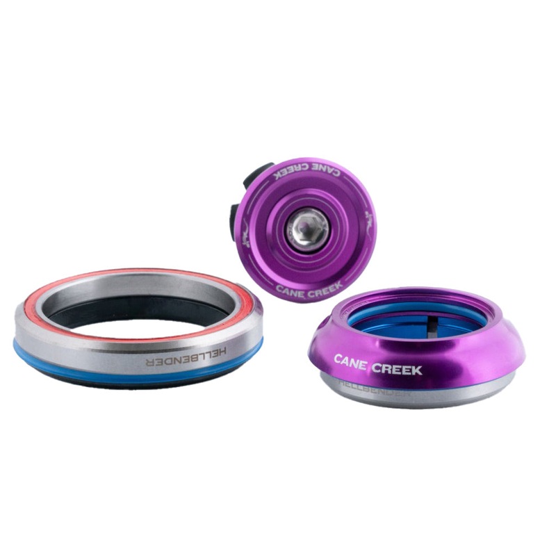 Cane Creek Hellbender 70 Headset – IS42/28.6/H9 Upper | IS52/40 Lower Tapered Purple