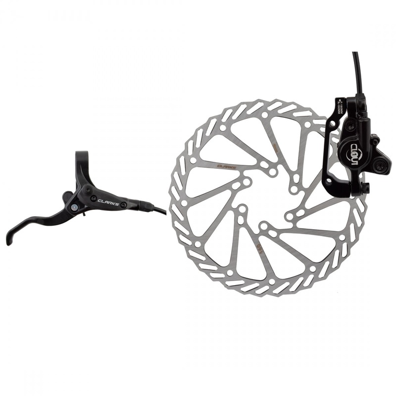 Clarks Clout-1 Hydraulic Disc Brake Kit Rear Post/IS Mount 160mm Mineral Oil