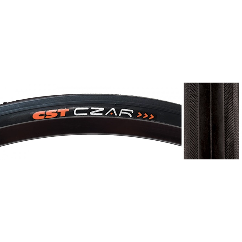 Cst Premium Czar 700×23 Wire TPI 120 Bk/Blk TB86319900