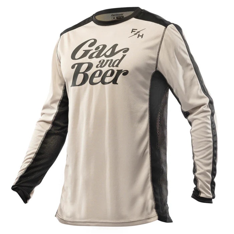 Fasthouse Grindhouse Draft Jersey – Cream Cream Small