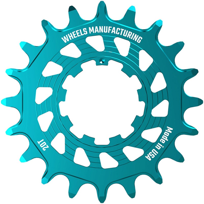 Wheels Manufacturing SOLO HG Cog – 20t, Fits SOLO-HG Kits, Teal