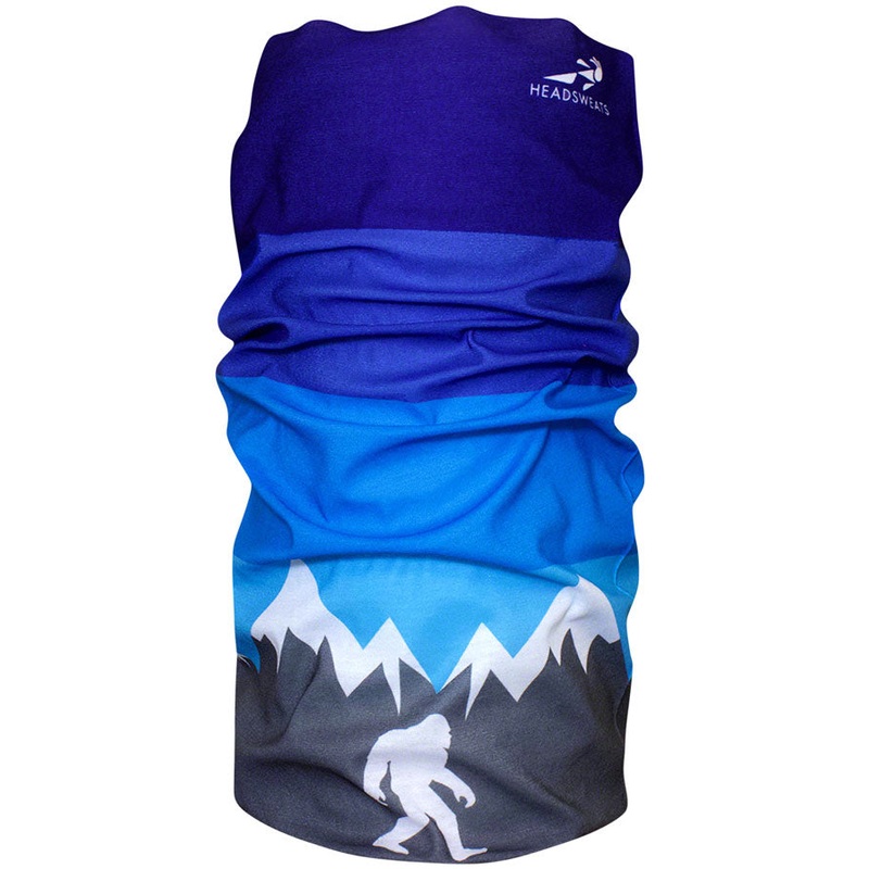 Headsweats Ultra Band Multi-Purpose Headband – Full Blue Sky Mountains One Size