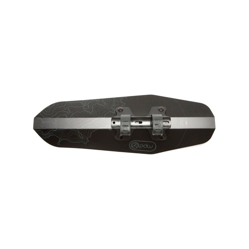 PDW Mud Shovel 6.5″ Fat Downtube Fender – Black Black