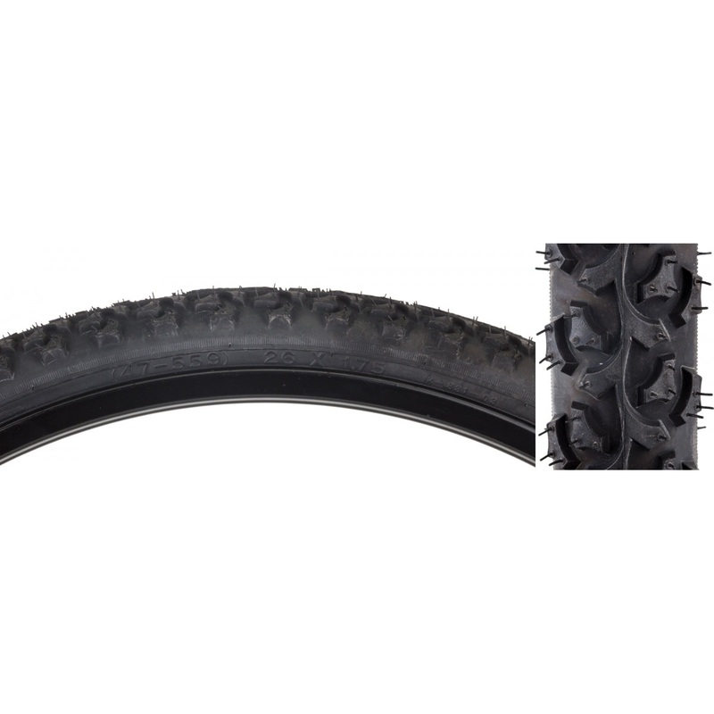 Sunlite MTB Alpha Bite 26 x 1.75 PSI 65 Clincher Wire Black/Black Reflective
