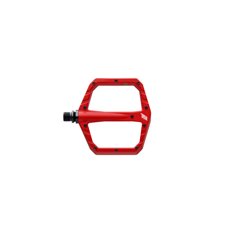 Title MTB Connect Aluminum Platform Pedals, Matte Red