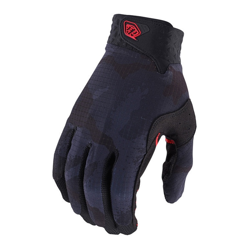 Troy Lee Designs Air MTB Glove – Camo – Black – 2023 Black Small