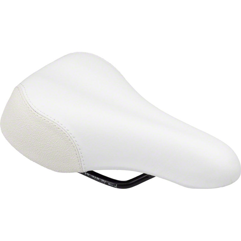 Bike Saddle Planet Bike Little A.R.S – White 130mm Width Steel Rails Kids