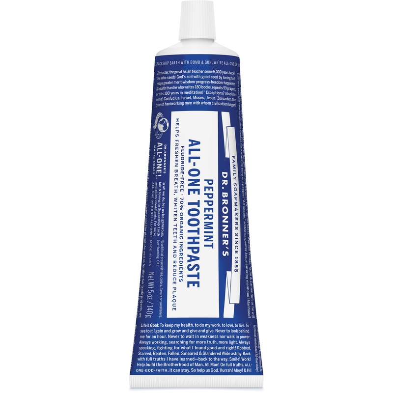 Dr. Bronner’s Peppermint Toothpaste – Natural and Refreshing Oral Care