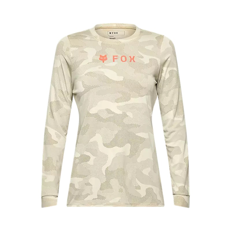Fox Racing Ranger Tru Dri Long Sleeve MTB Jersey – Womens – Cream Cream X-Small